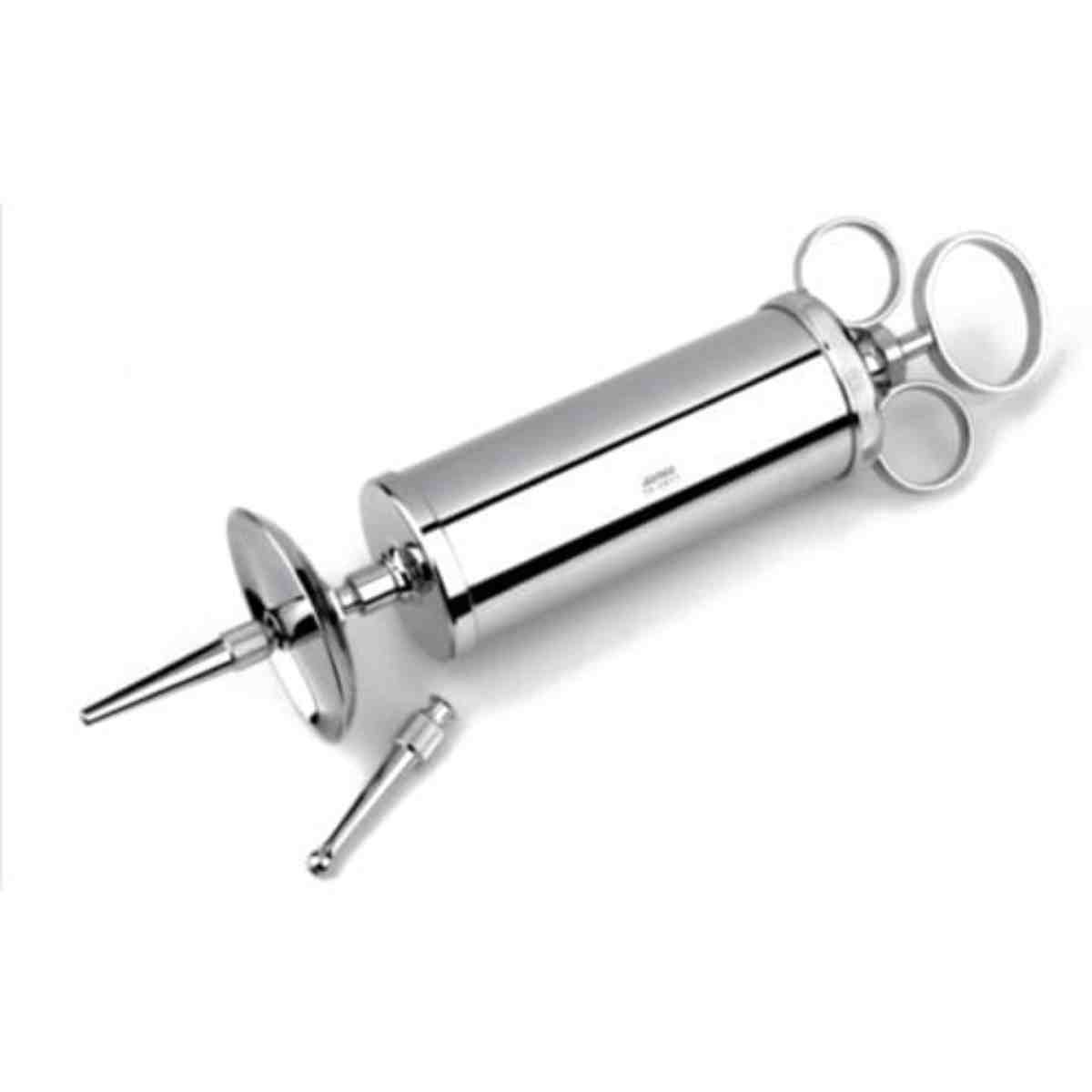 سرنجة غسيل اذن طبية ، حقنة بوميروي المعدنية (Pomeroy Syringe Ear Metal)