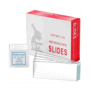 شرائح مجهرية زجاجية ، شرائح زجاجه مضلله ، Microscope Slides
