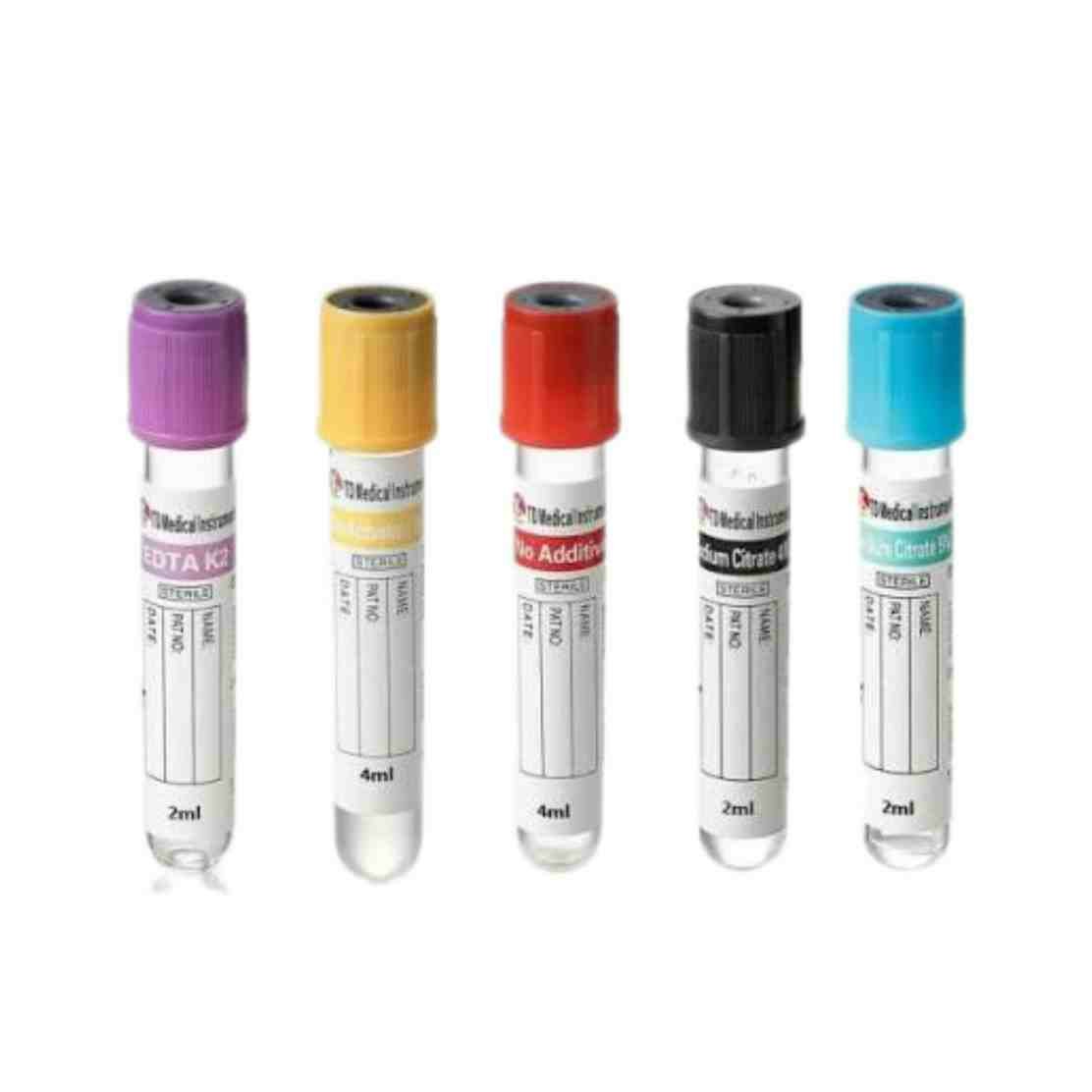 أنابيب سحب الدم Vacutainer (أنابيب جمع عينات الدم) متوفر في اليمن
