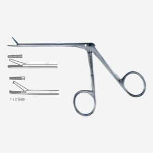 جفت تمساح للأذن ، ملقط اذن Hartmann Alligator Forceps ،