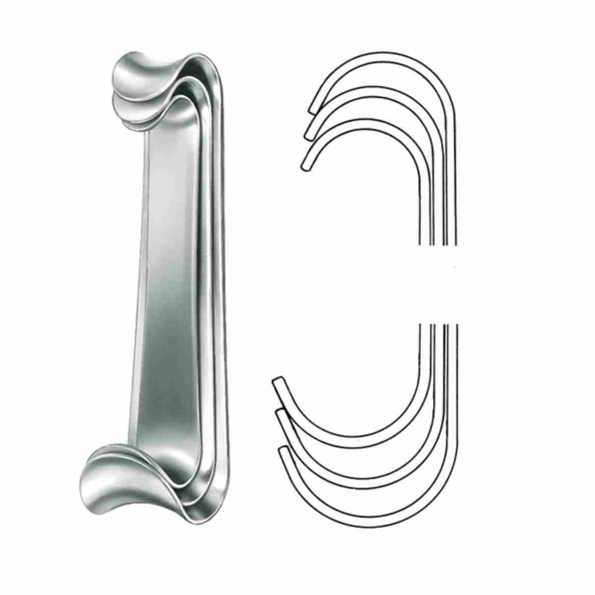 طقم مباعد باركر ، توسيع الجروح ، (13.5cm) Parker Retractor