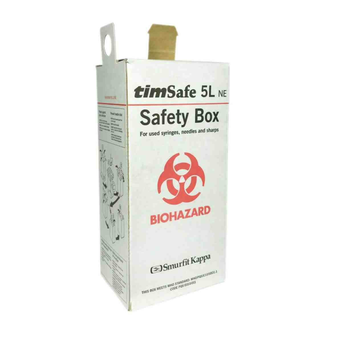 صندوق أمان للتخلص من الإبر TimSafe (5 لتر) تسوق في اليمن