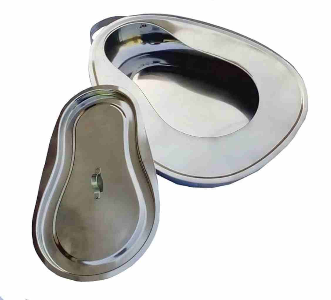 قصرية براز نسائي من الستانلس ستيل Bedpan | تسوق في اليمن